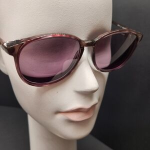 Vintage eyeglasses frame women's brown SR17 53-16-140 full rim Made in USA 80s